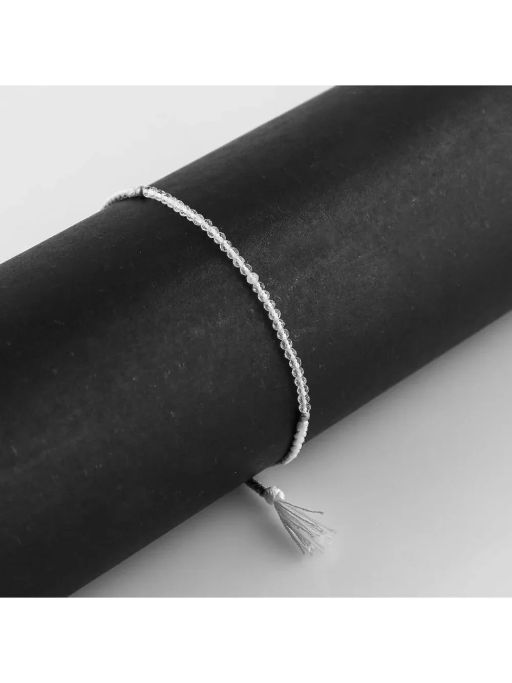 Adjustable Natural Gemstone Beaded Bracelet - Handmade Minimalist Jewelry for